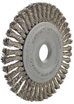Wire Brush Pipeline 125 x 22 x 6mm Stainless-Steel Weldclass TO-3670