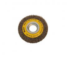 BRUSH WIRE CIRC. CRIMPED 100x25MM UNI  28014355