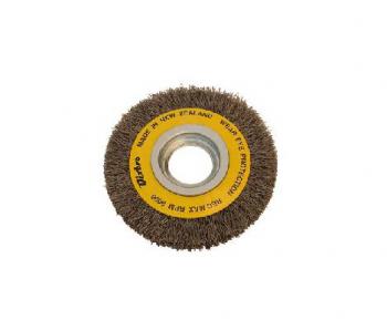 Brush Wire Circ. Crimped 100 x 25mm Uni 28014355