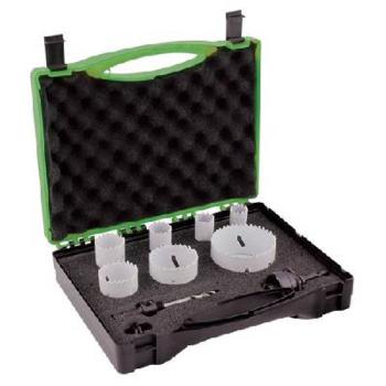 Holesaw Kit Electrician 9pc Hskel9