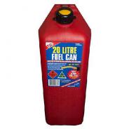 Can Jerry 20 Litre Plastic Red Petrol LA510AP20