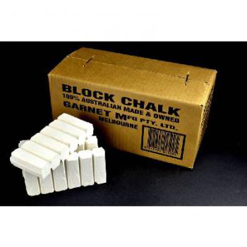 Chalk Block Medium 65 x 25 x 25mm 144/Bx Garnet CL-BNWHIG