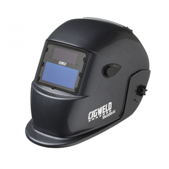 Cigweld Auto Welding Helmet Var. Shade 9-13 Carbon Fibre Print WHAMXC030