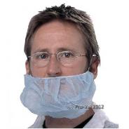 Beard Cover White Double Loop (Ctn 500) BCW601L