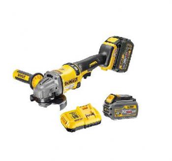 DEWALT ANGLE GRINDER 125mm 54V 6.0aH FLEXVOLT DCG414T2-XE