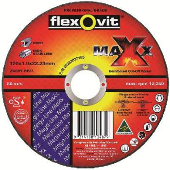 Disc C/O Inox 125 x 1.0 x 22 Maxx Inox Flexovit 66252837155