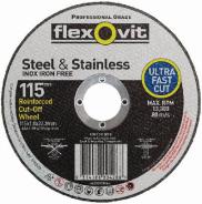 Disc C/O Inox 115 x 1.0 x 22 Flexovit 15115010