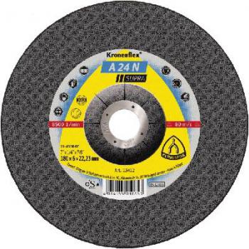 Disc Grind Inox 125 x 6.8 x 22 Bisalloy Soft A24N Klingspor