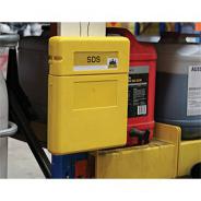 Global Document Storage Holder Yellow