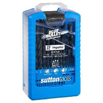 Drill Set HSS AF 29pc 1/16-1/2 S3 Sutton D102S3