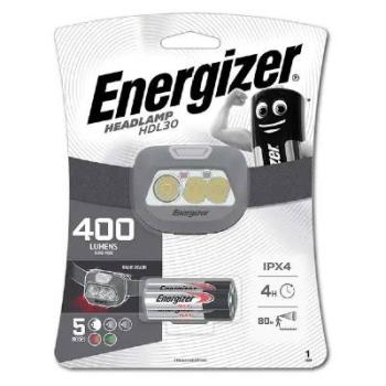 Headlamp Day/Night Adj Strap 3 Led Energizer HDL30