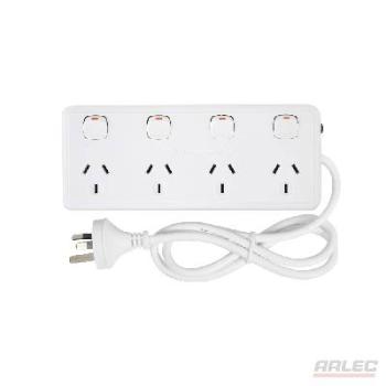 Arlec Power Board 4 Outlet S/Prot