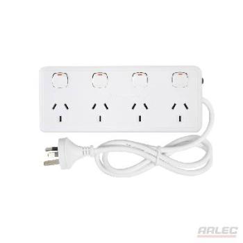 ARLEC POWER BOARD 4 OUTLET S/PROT