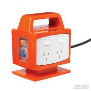 ARLEC POWER BOX 4 OUTLET SAFETY SWITCH 10AMP PB94