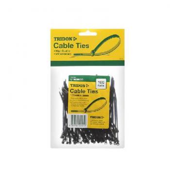 CABLE TIE PKT50 300 X 8MM CT308BKCD-50