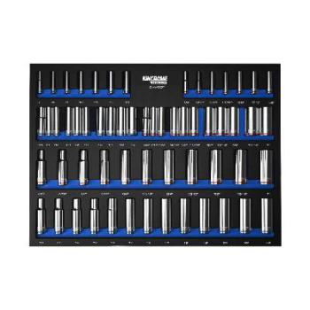 Kincrome Evolution 59 Piece Deep Sockets Eva Tray