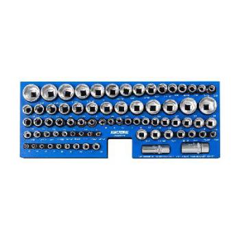 Kincrome Truck Box 74 Piece Lok-On Sockets Eva Tray