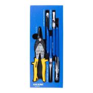 Kincrome Truck Box 5 Piece Pliers & Tin Snips Eva Tray