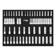 Kincrome Contour® 64 Piece Lok-On Deep Sockets Eva Tray