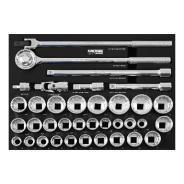 Kincrome Contour® 36 Piece Sockets & Accessories Eva Tray
