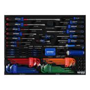 Kincrome Contour® 115 Piece Torquemaster® Screwdrivers & Fastening Eva Tray