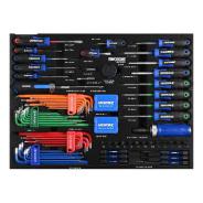 Kincrome Contour® 148 Piece Torquemaster® Screwdrivers & Fastening Eva Tray