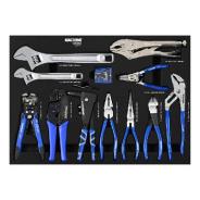 Kincrome Contour® 11 Piece Pliers, Wrenches & Riveter Eva Tray
