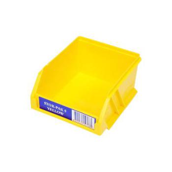 Bin Stor-Pak 5 Parts Bin Yellow F1H-060Y