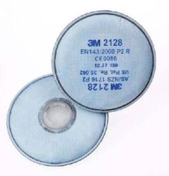 3M Filter Gp2 Dust Mist Fume (Pair) 3M2128