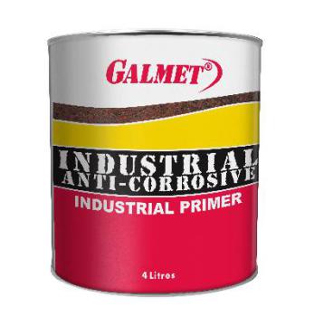 Galmet Industrial Primer - Red 4L GROAC4L