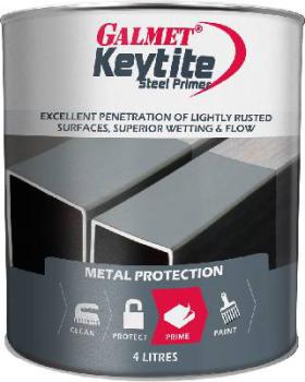 Galmet Keytite Steel Primer Grey 4L GKSG4L