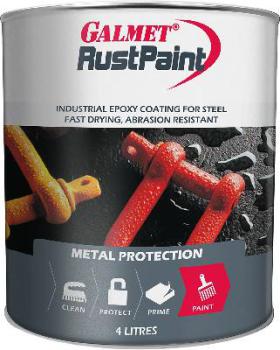 Galmet Rust Paint Bright Red 4L GRPBR4L