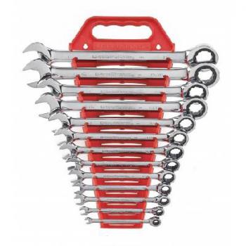 SPANNER SET GEARWRENCH RATCHET COMB 13PC  1/4- 1''  9312