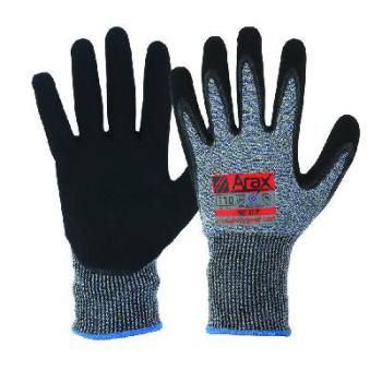 Glove Nitrile Arax Wet Grip Cut 5 4543 Sz9 AND9