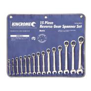 Kincrome Spanner Set K3015 Reverse Gear Set 8mm-24mm 15