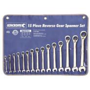 Kincrome Combination Gear Spanner Set 15 Piece K3016
