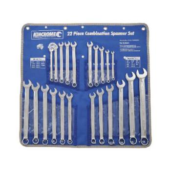 Kincrome Spanner Set Combination 22pc Met-A/F K3029