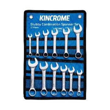Kincrome Stubby Combination Spanner Set 12 Piece K3033