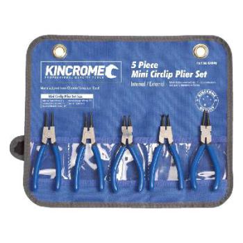 Kincrome Mini Circlip Pliers Set 5 Piece 125mm (5