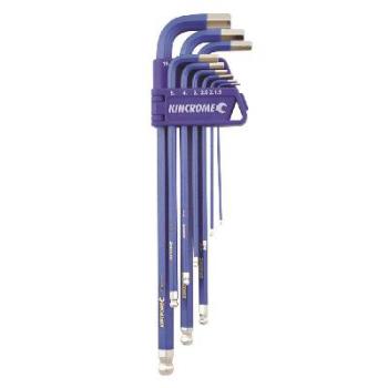 Key Hex Set Ball End Metric Kincrome 9 Pce K5043