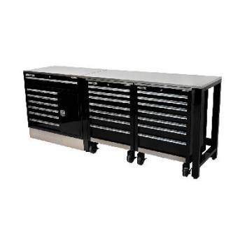 Kincrome Trade Centre Workshop Set 4 Piece 21 Drawer 2600mm (102