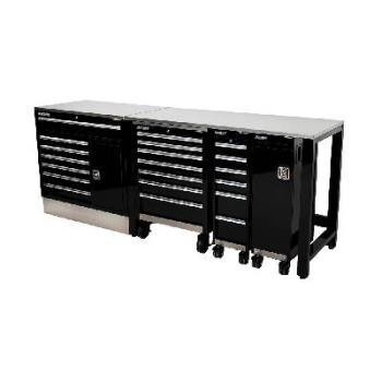 Kincrome Trade Centre Pro Workshop Sets 5 Piece 20 Drawer 2600mm (102