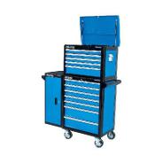 Kincrome Evolution Deep Chest, Trolley & Side Locker Combo 16 Drawer