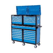 Kincrome Evolution Super Wide Dual Deep Chest & Trolley Combo 27 Drawer 53