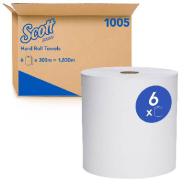 Scott Hand Towel Roll Premium White 304.8M Pk6 1005