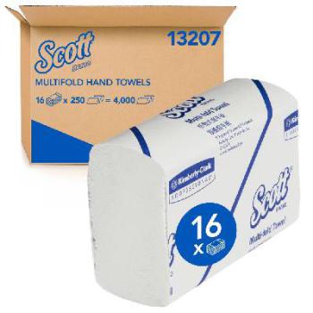 Towel Interfold Kimsoft 16 x 250/Ctn 13207