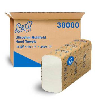 Hand Towel Ultraslim 2400 Sheets Scott 38000