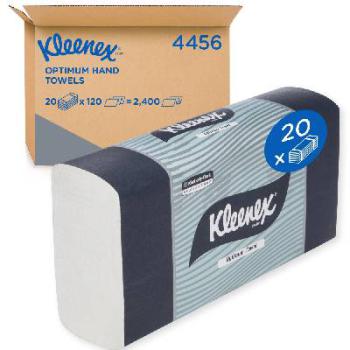 Kimsoft Optimum 4456 Hand Towel 24 x 31Cm 20 Packs x 120