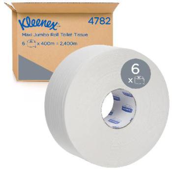 Kleenex 4782 Toilet Paper Jumbo Roll 6 Rolls/Ctn 2Ply