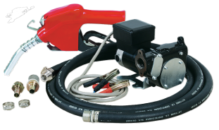 Macnaught Pump Diesel Hi-Flo 75L/Min 12V Elect With Nozzle L-HFPA12V